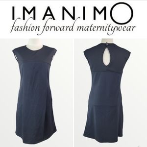 IMANIMO MATERNITY DRESS SHORT SLEEVE SZ SMALL